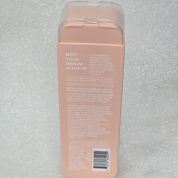 Monday Repair Leave-In Conditioner With Keratin 5.1 Oz For Dry To Damaged Hair - Picture 2 of 2